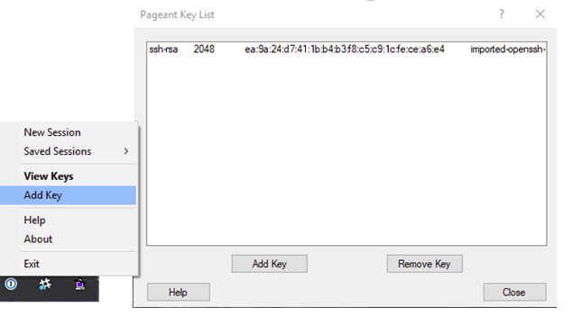 puttty-add-key